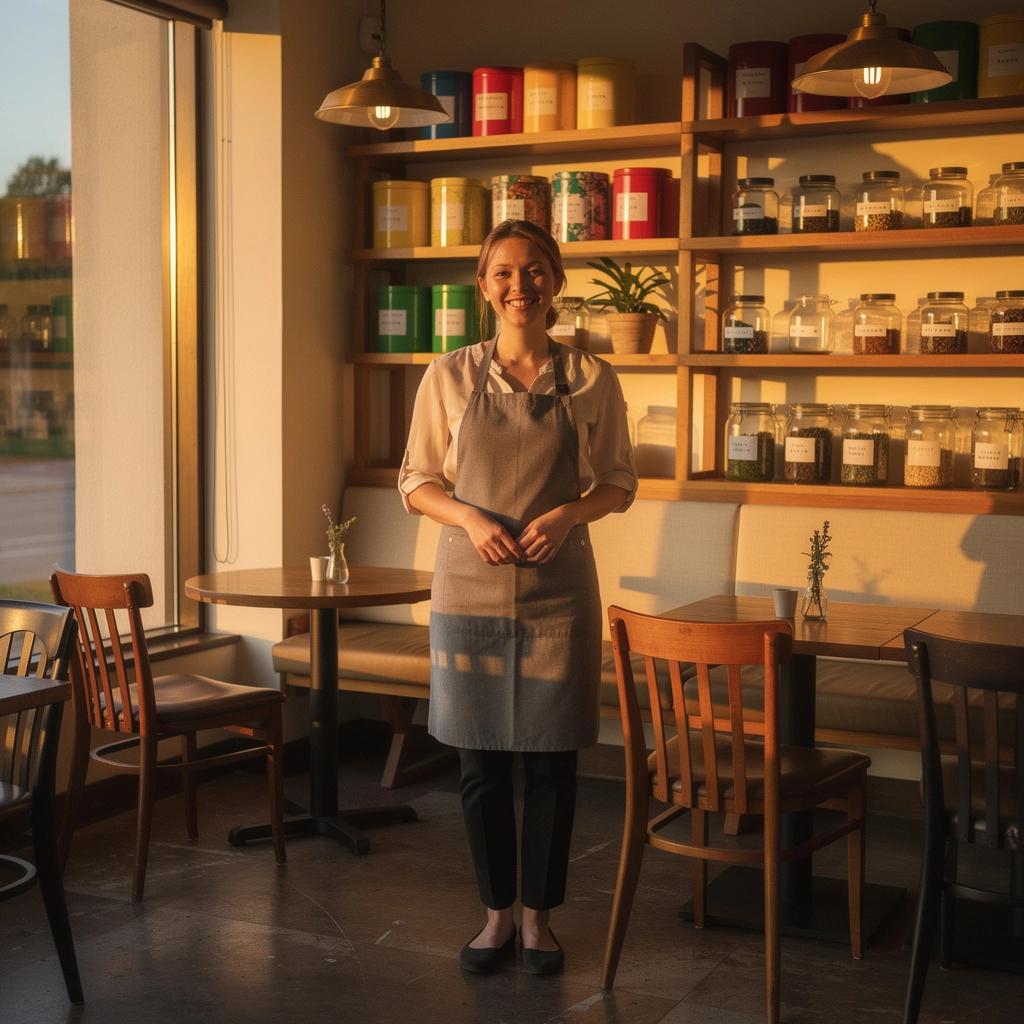 Friss gyümölcsökből készült teakeverék, amely élénk narancs és rubinvörös árnyalatokat mutat.